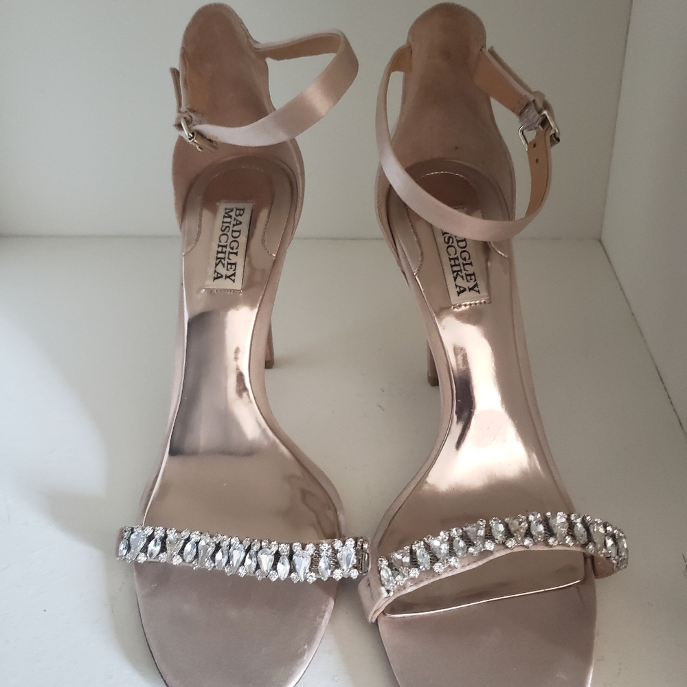 Badgley Mischka Size 9 Bridal Heels